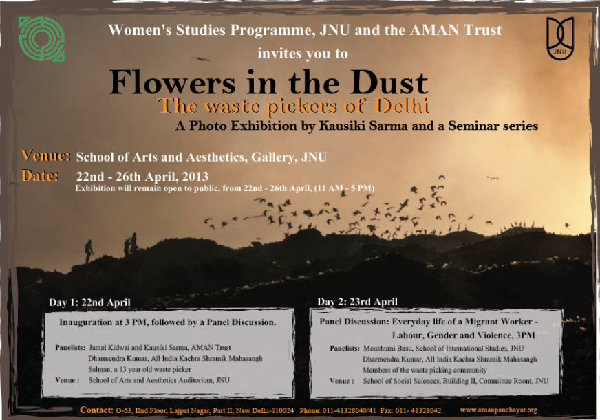 Flowers in the Dust photo exhibition
